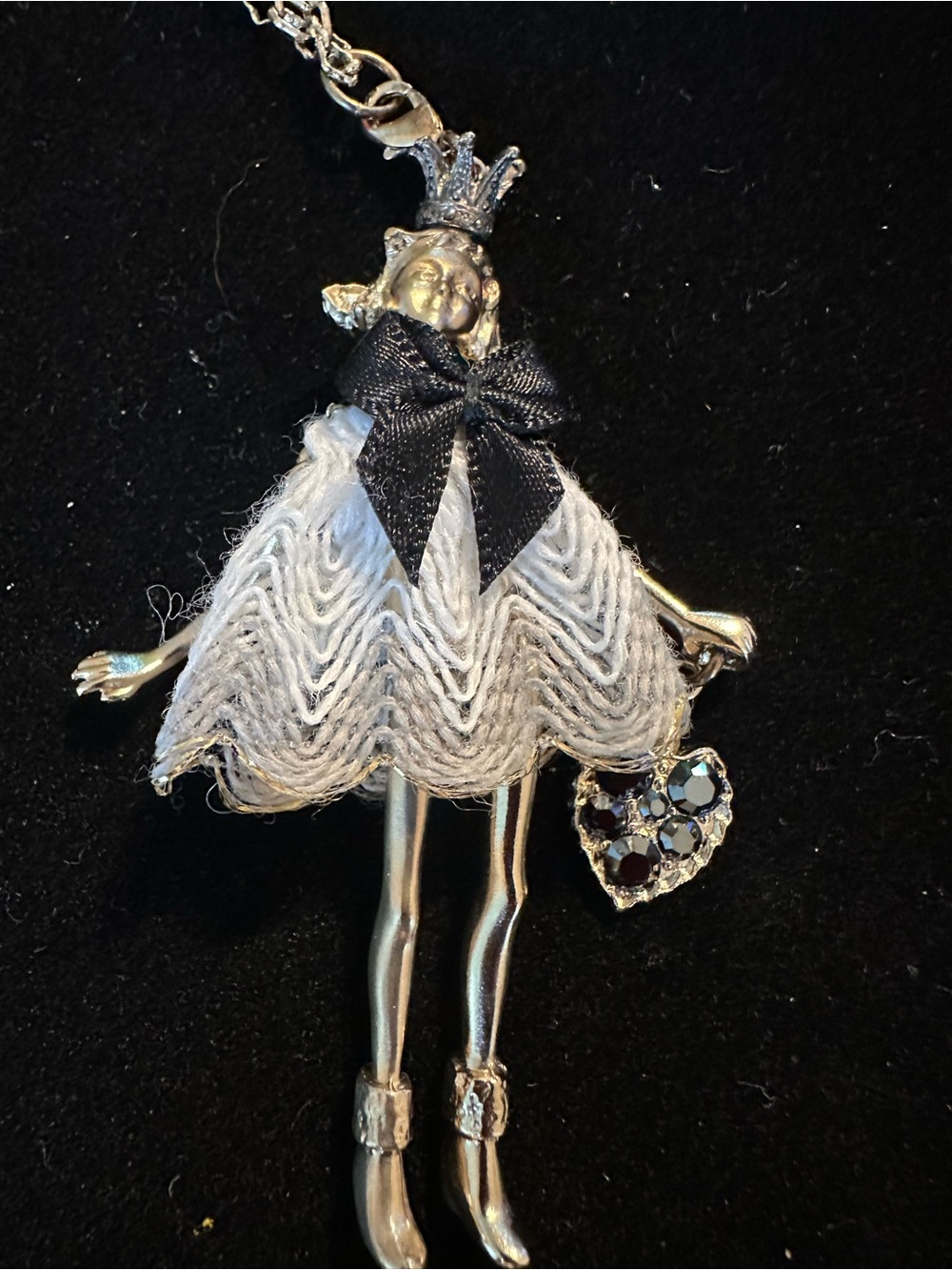 Servane Gaxotte Girl with Crown Necklace